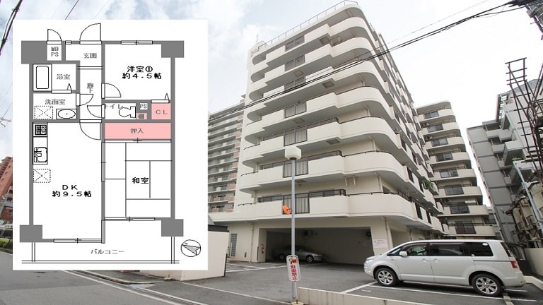 大阪市西区川口3丁目のリノベーション中古マンション